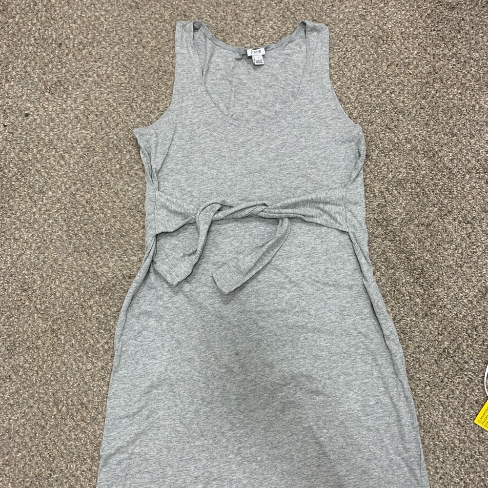 J crew cotton light tank dress